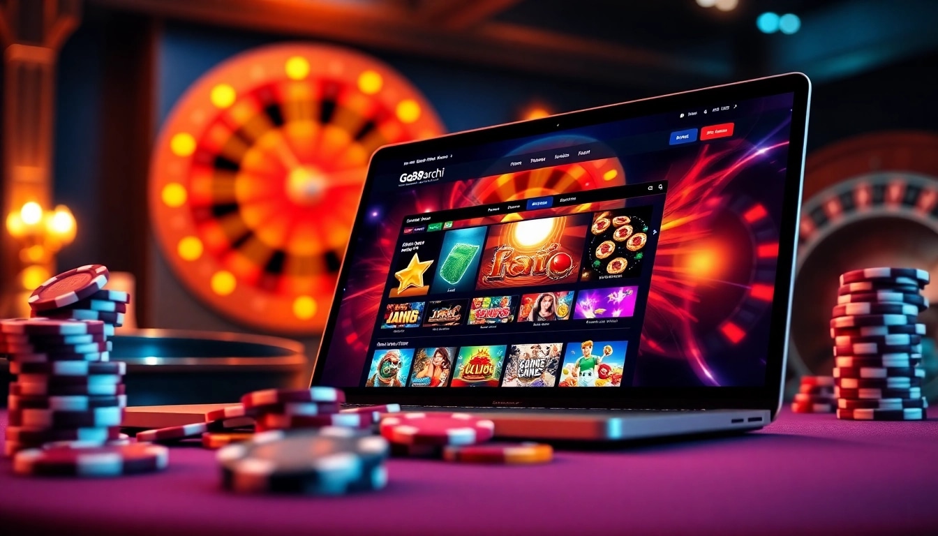 Experience thrilling online gambling at gg88.archi with vibrant games and modern design.