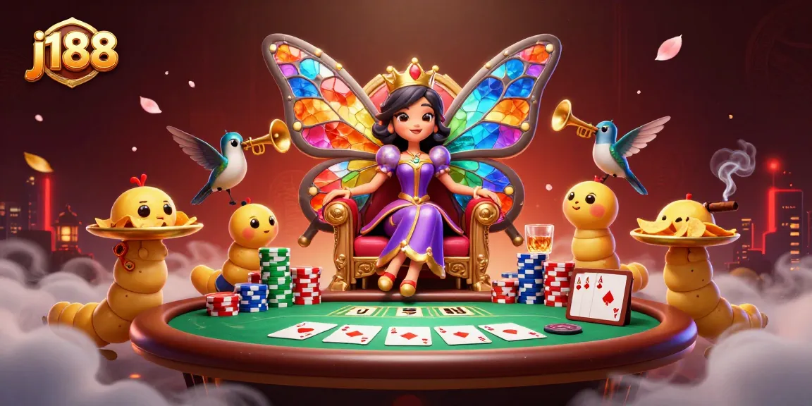 Experience thrilling gameplay at j188 with vibrant casino elements and captivating characters.
