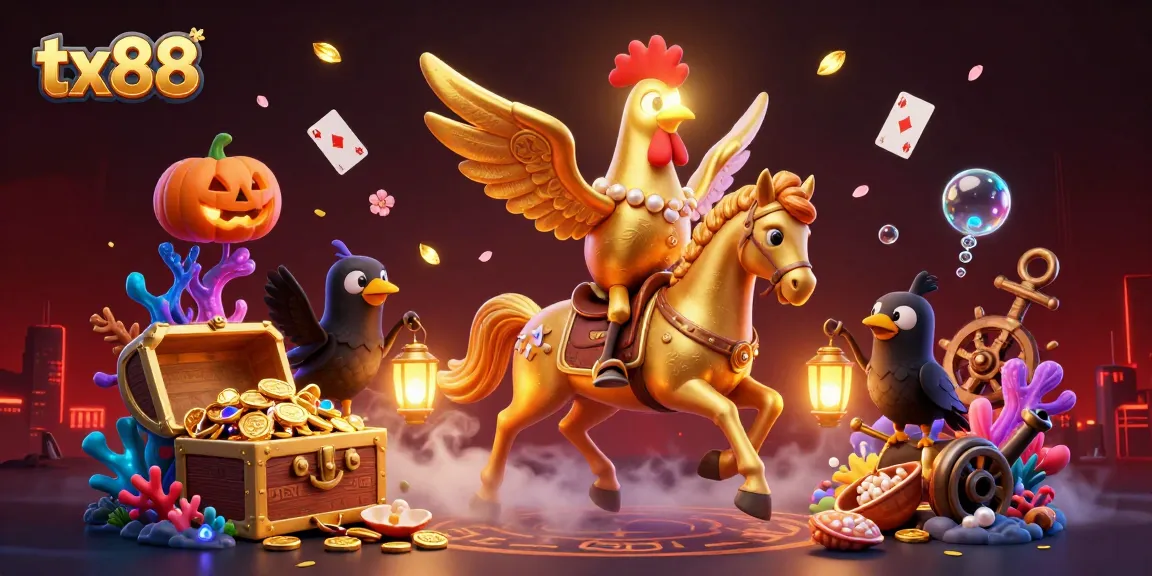 Win big at tx88 with a thrilling 3D casino adventure featuring magical characters!