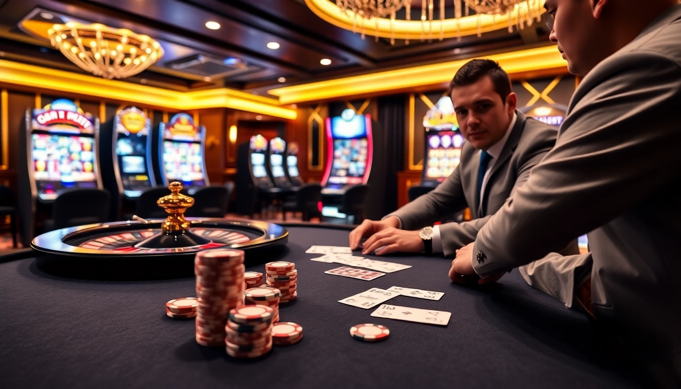 Experience thrilling gameplay at LU88 with vibrant casino tables and exciting slot machines.
