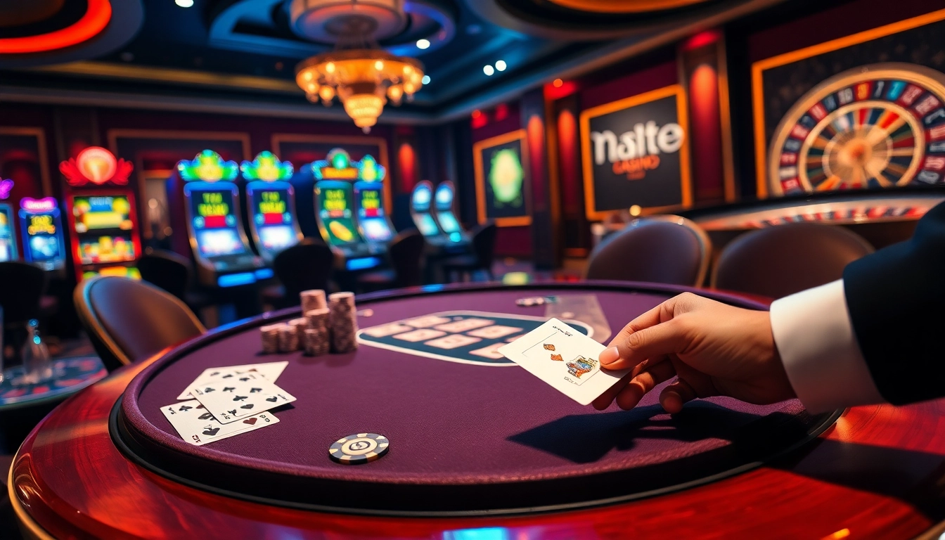 Experience the excitement of high-stakes gambling at https://lucky88j.world/ with vibrant casino tables.